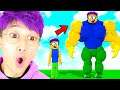 Can LANKYBOX BECOME A MAX LEVEL NOOB In ROBLOX MEGA NOOB SIMULATOR!? (FUNNY MOMENTS!)