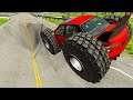 Cars vs Massive Potholes & High Speed Random Car Jumps – BeamNG.Drive