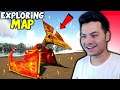 Exploring Map On Pteranodon But....? Ark Survival Evolved - PART 9 (HINDI) 2021