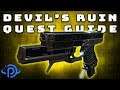 How To Get The Devil's Run Exotic Sidearm - "A Lost Relic" Twilight Gap Fragment Locations! Guide