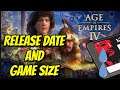 AoE 4 Release Date and Game File Size! | Age of Empires IV