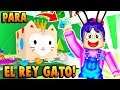 AWW! TRABAJANDO PARA EL REY GATO! - ROBLOX - MY CAT BOX