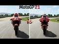 Honda RC 213V VS Ducati Desmosedici GP || MotoGP 21 || Top Speed || Acceleration ||Drag Race|| 4K||