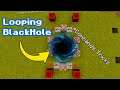 How to make a Looping BlackHole in Minecraft using Command Block Tricks