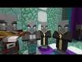 Minecraft 5x Illagers vs 5x Iron Golems