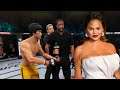 UFC 4 | Bruce Lee vs. Chrissy Teigen (EA Sports UFC 4)