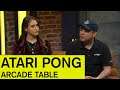UNIS Technology Shows Off Their ATARI Pong Arcade Table | SQUAD Exclusive