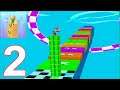 Cube Surfer! Gameplay Walkthrough Part 2 Level 21-36 (IOS/Android)