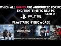 EXCITING NEWS FOR PC GAMERS | PLAYSTATION SHOWCASE 2021 |