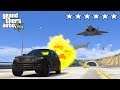 GTA 5 - THUG LIFE! 6 Star Wanted Level MILITARY RESPONSE Escape in MAX Upgrade Armored SUV