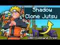 How to get a Shadow Clone Jutsu Power in Minecraft using Command Block Trick!