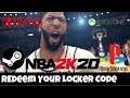 How To Redeem Your Locker Codes In Nba 2k20  | Unlock your Bonus Content
