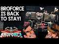 OUR RETURN TO BROFORCE RETURNS! | Let's Play Broforce (Co-op Gameplay)