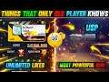THINGS THAT ONLY OLD PLAYER KNOWS🤯YOU DON'T KNOW ABOUT😱🔥|| GARENA FREE #4