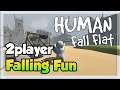 2 PLAYER FALLING FUN | Human: Fall Flat (Co-op Gameplay)
