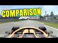F1 2021 Console Performance & Gameplay Comparison (XBOX vs PLAYSTATION)