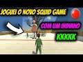 JOGUEI SQUID GAME COM UM INDIANO KKKKKKKKKKK-ROUND 6 GAMEPLAY