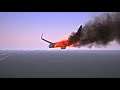 PIA 737 [Engine Fire] Belly Crash Landing Bangkok [BKK] Airport