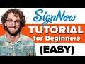 SignNow Tutorial For Beginners How To Use SignNow For Newbies 2021