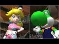 Super Mario Strikers - Peach vs Yoshi - GameCube Gameplay (4K60fps)