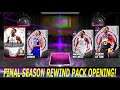 THE FINAL SEASON REWIND 10 PACK OPENING! ARE THESE FINAL REWIND PACKS WORTH OPENING IN MY TEAM?