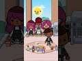 Changing Hair Color with Household items | Toca Life #shorts #tocalife #tocaboca
