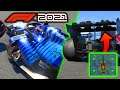 F1 2021 Gameplay: New Damage Model Broken Rear Wing and Tyre Delamination!