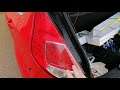 Fiesta mk7 how to remove rear light to replace a bulb