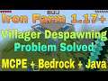 How to make iron farm in minecraft easily for mcpe 1.17 and get unlimited iron | By - Gamingistan |