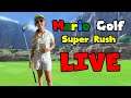 LIVE! Mario Golf Super Rush FIRST IMPRESSIONS (when I'm actually awake) ! | TheYellowKazoo