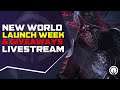 🔴New World Controller Gameplay | Leveling and New Player FAQ | Game Giveaways | Nunne Chaha Server