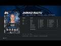NHL 20 HUT Jarkko Ruutu (84) PS4