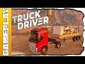 Transportando uma Estatua Gigante - Truck Driver (PS4,Xbox One e PC)