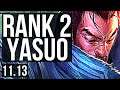 YASUO & Alistar vs KAI'SA & Zilean (ADC) | Rank 2 Yasuo, 10/1/10, Godlike | JP Grandmaster | v11.13