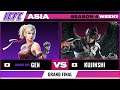 Gen (Lidia) vs Kujinshi (Devil Jin) Grand Final - ICFC Tekken 7 Asia: Season 4 Week 1