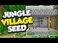 JUNGLE VILLAGE AT SPAWN! (Minecraft Village Seed)