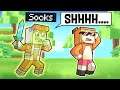minecraft manhunt but when I crouch I go INVISIBLE (overpowered)