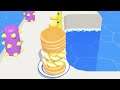 Pancake Run - Gameplay (Android, iOS) All Levels #1