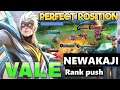 Rank push Vale Perfect Position! Top 1 Global Vale by NewaKaji ~ MLBB #Newakaji #Vale #MLBB