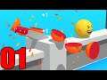 Slice It All! - All Levels Gameplay Android, iOS Ep 1