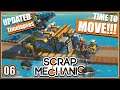 Big Base Move?! Best build a better bridge! - Scrap Mechanic Survival - E06.1