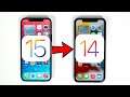 How to Downgrade iOS 15 to iOS 14! (Without Losing Data)