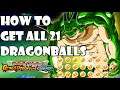 HOW TO GET ALL 21 DRAGONBALLS during the 350M DL Celebration |  Dragon Ball Z Dokkan Battle