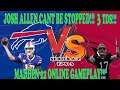 Josh Allen Can't Be Stopped! 3 Touchdowns! Madden NFL 22 Online Ranked Gameplay! Bills Vs. Cardinals