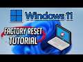 Reset Windows 11 | How to Factory Reset in Windows 11