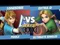 Smash Ultimate Tournament - Lonesome (Link) Vs. Extra-O (Young Link) SSBU Xeno 169 Pools