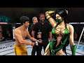 UFC 4 | Bruce Lee vs. Jade [Mortal Kombat] (EA Sports UFC 4)🐉🆚💃