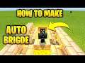 How to Make Auto Bridge in Minecraft