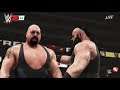 Big Show & Braun Strowman vs. Fandango & Tyler Breeze - Tag Team Match-WWE-2K19-Gameplay