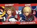 Kagaribi 5 Winners Finals - Zackray (Sora) Vs. Kome (Shulk) SSBU Smash Ultimate
